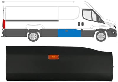 Sierlijst zijlijst schuifdeur met positielicht voor Iveco Daily 2014-2019