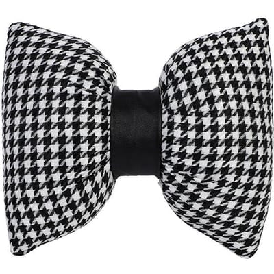 Accessoires Coussin de Voiture Quatre Saisons Universel Soie Glacée Voiture avec Coussin de Siège Respirant Antidérapant Housse de Siège de Voiture Grille Oiseau Rouge Net Butterfly headrest gray