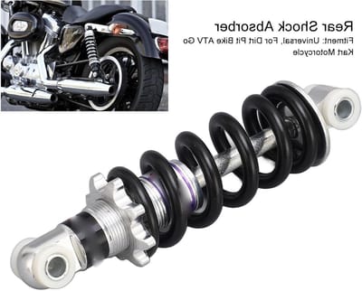 Duurzame en Schokbestendige Achtervering voor Dirt Bikes, ATV's en Go Karts - Universele 160mm Schokdemper