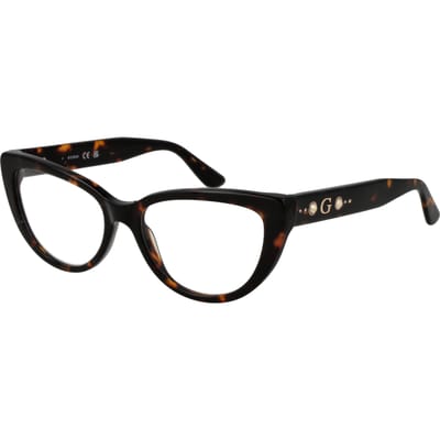 Guess Dames Bril Gu50175 052 Dark Tortoise/52-16-140 black
