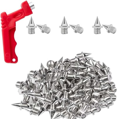 Universele 6mm Sport Noppen voor Sportschoenen - 50 Stuks Staal