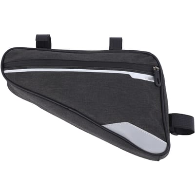 Fietstrihoek Frame Tas 1.2L Polyester Vezel Waterdicht Fiets Onder Buishoek Zakje voor black