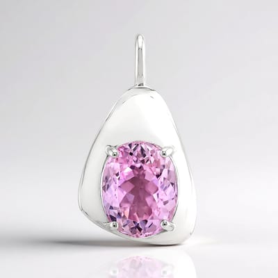 Afghaanse Kunziet Sterling Zilver Hanger