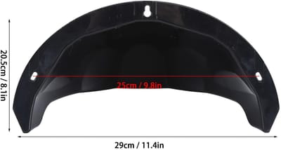 Dailygoody - Beveiligingscamera Zon Regenkap - Beschermende Camerahoes - Kunststof - Zwart - Weerbestendig - Geschikt voor Dome en PTZ-camera's