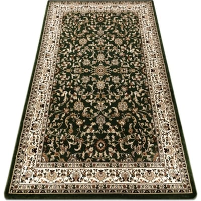 Kleden Rugsx Tapijt ROYAL ADR patroon 1745 donker groen 100x200 cm
