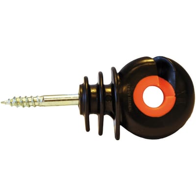 Gallagher XDI Schroef-Ringisolator Hout (250) - Voor stevige isolatie op houten palen in schrikdraadinstallaties