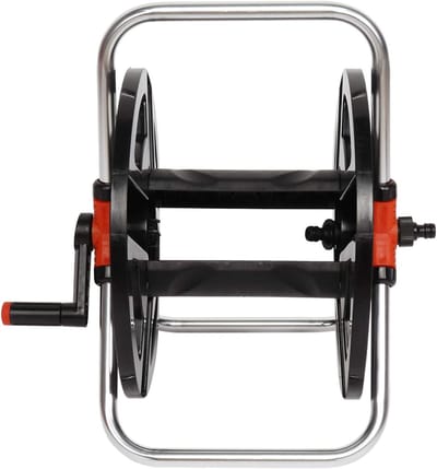 Touw Opbergrek - Waterslang Houders - Tuinslang Opslag - Stabiel Aluminium Frame - 44.5x35x44CM
