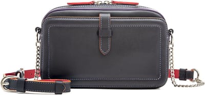 Mywalit Small Leather Shoulder Bag Black Pace