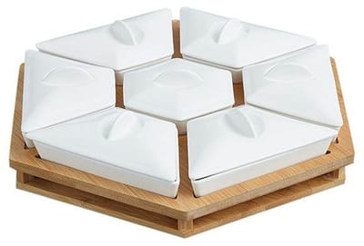 BRICARD SPAY SCHAALTJES SET | BAMBOO 15-DELIG