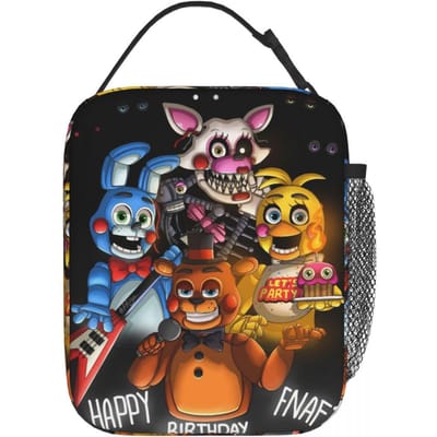 Lunchbox FNAF Bij Freddys Product Voedseldoos Ins Stijl Thermische Koeler Lunchbox Voor Buiten Option 1