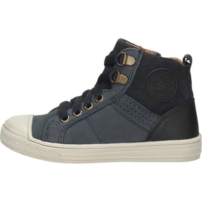 KEQ Veterschoenen Hoog Veterschoenen Hoog - Blauw - Maat 22