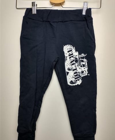 Jongens joggingbroek tractor zwart 92