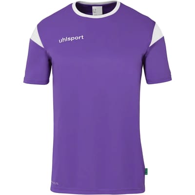 Uhlsport Squad 27 Shirt Korte Mouw Kinderen - Paars / Wit | Maat: 116