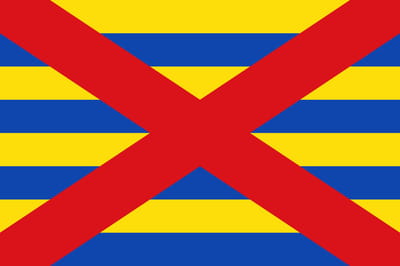 Vlag Beveren 150x225cm