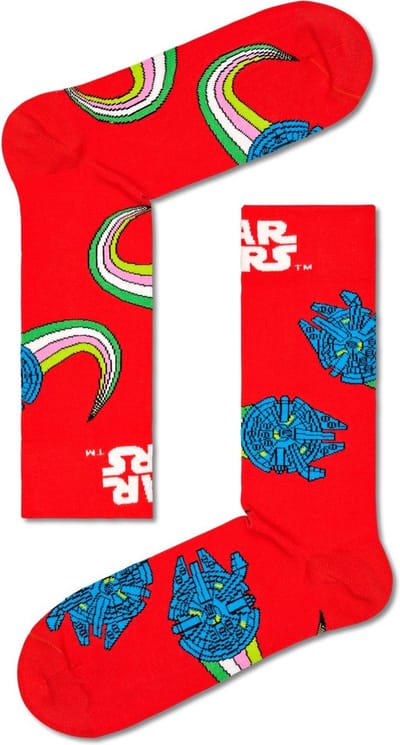 Happy Socks Star Wars Millennium Falcon Sock - unisex sokken - Unisex - Maat: 36 - 40