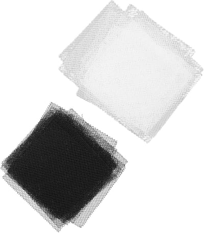 Ooggaas Stof - Masker Gaas - Maskers Maken - Verbeterde Zichtbaarheid - 30 Stuks - Zwart