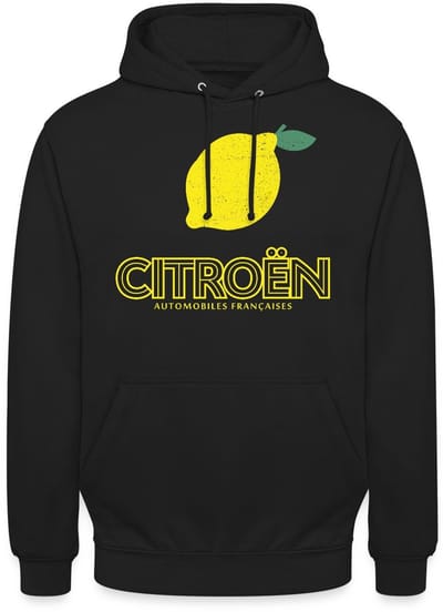 Citroën Frans Woordspeling Hoodie Unisex