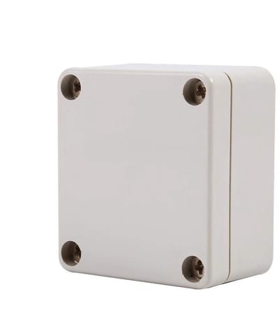 Waterdichte Buiten Elektrische Stopcontactdoos van ABS Thermoplastisch Materiaal (65 x 60 x 35 mm) voor Tuin en Terras