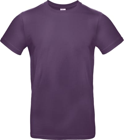 B&C #E190 Men's T-shirt CGTU03T - Urban Purple - XS