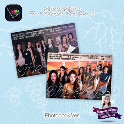 Hearts2Hearts - 1er Album Single [The Chase] (Paquet Ver.) 2PCS