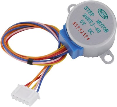 5 Stuks Mini Stappenmotor DC 5V 4-Fasen Laag Geluidsniveau