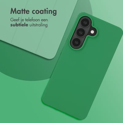 imoshion Hoesje - Geschikt voor Samsung Galaxy S26 Plus - Color Backcover - Lucky Green