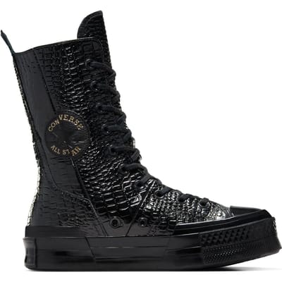 Converse Unisex Chuck 70 Plus Xhi X-hi Black/black Größe: 46 | Stiefel Outlet | Unisex | Schwarz