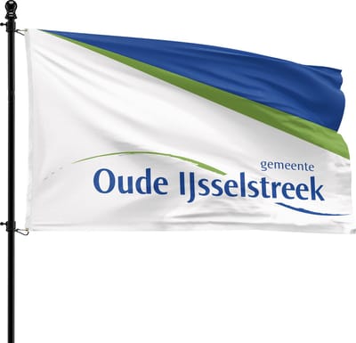 VlagDirect - Oude IJsselstreek vlag - Gemeente Oude IJsselstreek vlag - 90 x 150 cm.
