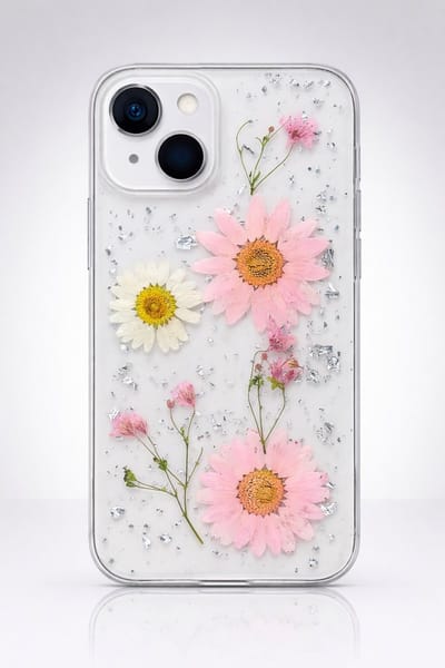 Iphone telefoonhoesje met bloemetjes voor iPhone 13