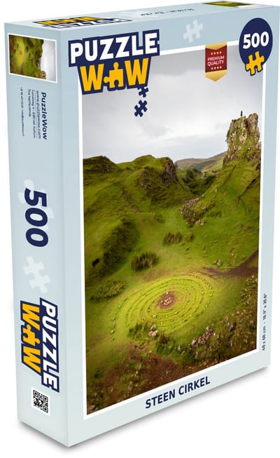 Puzzel Steen cirkel - Legpuzzel - Puzzel 500 stukjes