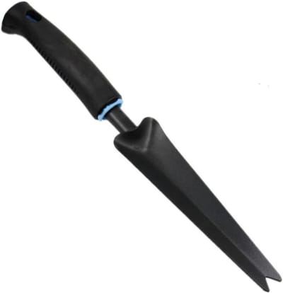 Onkruidverwijderaar Tuin - Wortelverwijderaar Schop - Onkruid Vrij Houden - Ergonomische Handgreep - 26 cm Lengte - Zwart