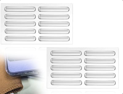Set van 20 Zelfklevende Siliconen Meubelstoppers - Transparante Bescherming voor Deuren, Lades en Muren, Geluidsdempers en Slijtagebescherming