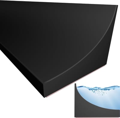 Waterdichte douchebarrière van 1,5 meter, siliconen waterstopper voor badkamer, keuken en toilet met overstromingsbescherming