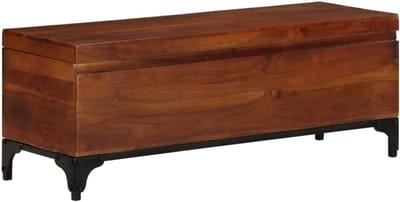 Houten Opbergkist 110x35x41 cm Massief Acaciahout