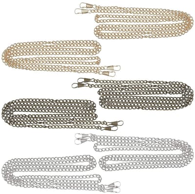 Dailygoods- Zakketting 6 Stuks 120cm - Handtasriem - Crossbody Ketting - Duurzaam Accessoire - Robuust - Lichtgewicht