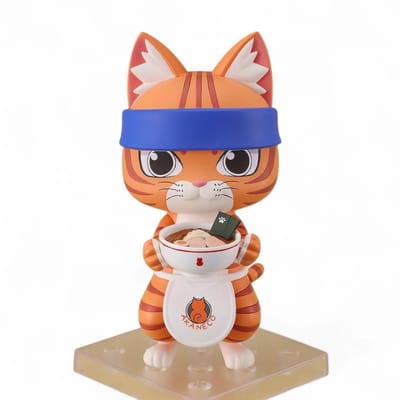 Red Cat Ramen Nendoroid Action Figure Bunzo