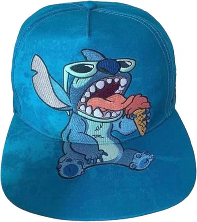 Disney Lilo & Stitch - Stitch Snapback Cap - Blauw