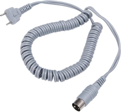 Ronte - Nagelboor Handstuk Kabel Stroomkabel Anti-oxidatie Grijs Design Drie Pluggen Duurzaam Elektrisch Nagelboor Handstuk.