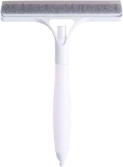 Multifunctionele Rakel - Glasreiniger - Streeploos Reinigen - Met Geïntegreerde Sprayer - 23 cm - Grijs