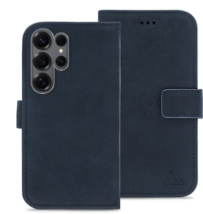 My Style Telefoonhoesje geschikt voor Samsung Galaxy S25 Ultra Hoesje | My Style Flex Wallet Bookcase Portemonnee | Pasjeshouder voor 3 Pasjes | Telefoonhoesje voor Pinpas / OV Kaart / Rijbewijs - Royal Blue | Blauw