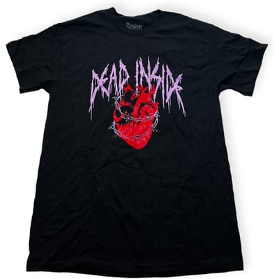 Heren T-shirt met ronde hals SPENCER'S opdruk L black