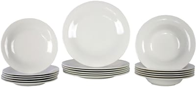 Teller-Set New Cottage Basic Set van 18