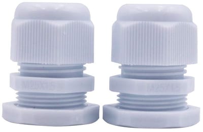 Dailygoody - Waterdichte Kabelwartels - Verstelbare Kabelverbinders - IP68 - M25 x 1.5 - Voor Elektrische Toepassingen - 100 Stuks