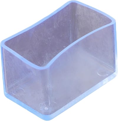 Vloerbeschermers voor meubels - Rechthoekige PVC pads 12 stuks (40 x 60 mm)