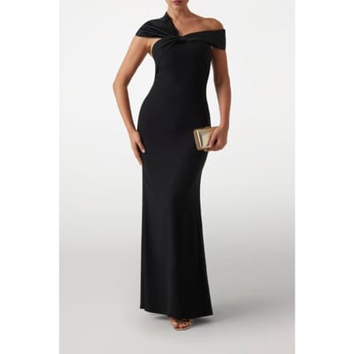 GUESS Marciano By  Vittoria Long Dress Jet Black Size: 36 | Maxi Dresses Outlet | Dames | Zwart