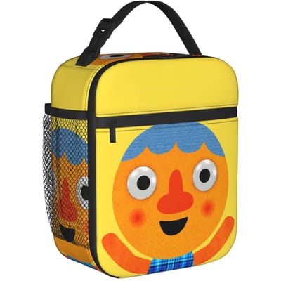 Mij! Noodle & Pals Geïsoleerde Lunchtas voor Mannen Vrouwen Voedselcontainer Tassen Draagbare Thermische Koeltas Bento Box Voor School Kantoor Option 1