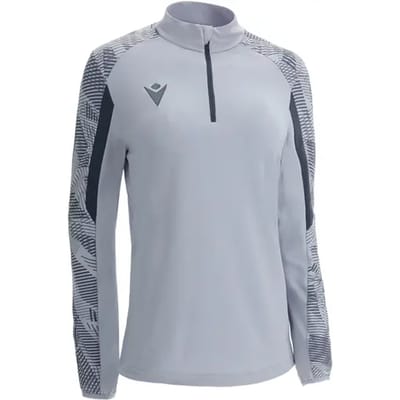 Macron Excellence Dora Ziptop Dames - Zilver / Antraciet | Maat: M