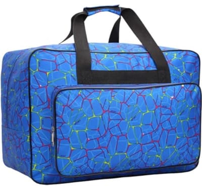 Draagbare Naaimachinetas - Opbergtas voor Naaimachine en Accessoires (Roze, Blauw)