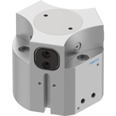 Festo Driepuntsgrijper 6mm Slag - Bouwgrootte 40 Dubbelwerkend - 1163042 - P2HUW