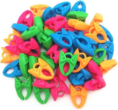 YEQIN 100 Stks Spoelklemmen/Houders Houden Bobbin Thread Geen Draad Meer Verwarren Verward-Voor Type A & L Klossen